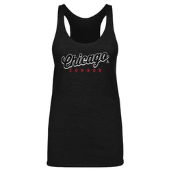 Connor Bedard Chicago Script Connor WHT