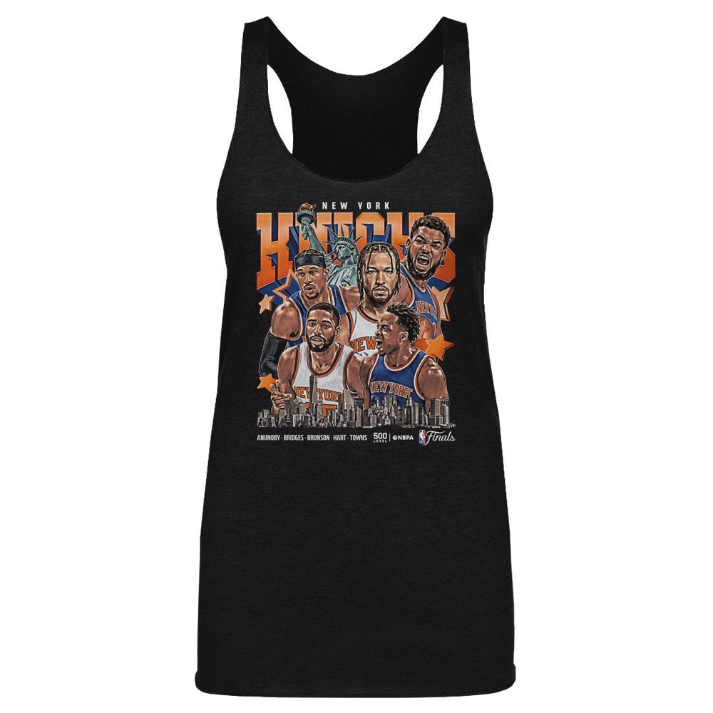 New York Knicks NBA Finals 2026 Collage WHT