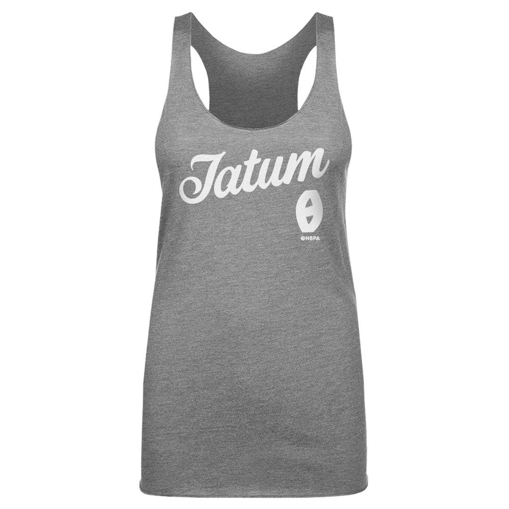 Jayson Tatum Boston Script WHT (ONLINE ORDER ONLY)