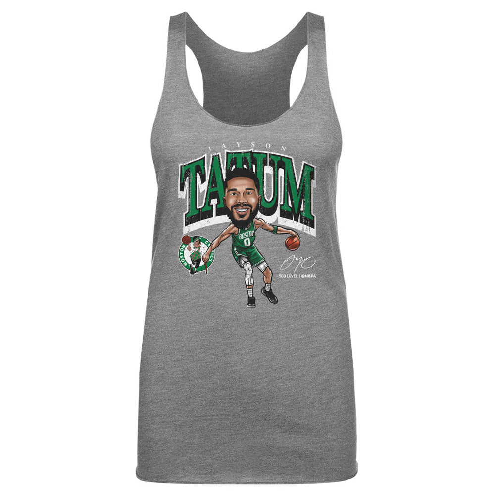 Jayson Tatum Boston Celtics Cartoon WHT (ONLINE ORDER ONLY)