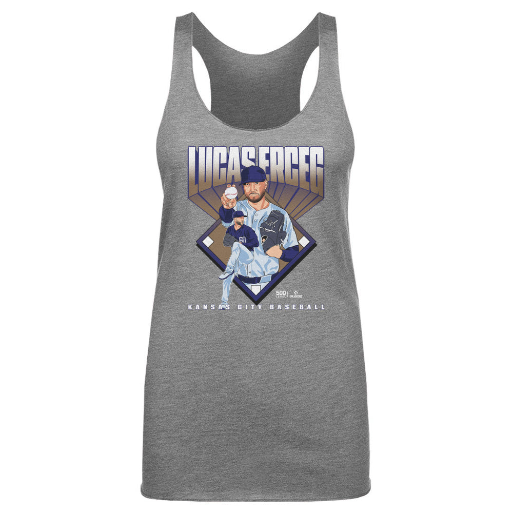 Lucas Erceg Kansas City Baseball Diamond WHT (ONLINE ORDER ONLY)