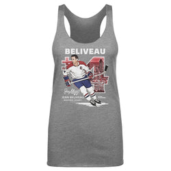 Jean Beliveau Montreal Throwback WHT (ONLINE ORDER ONLY)