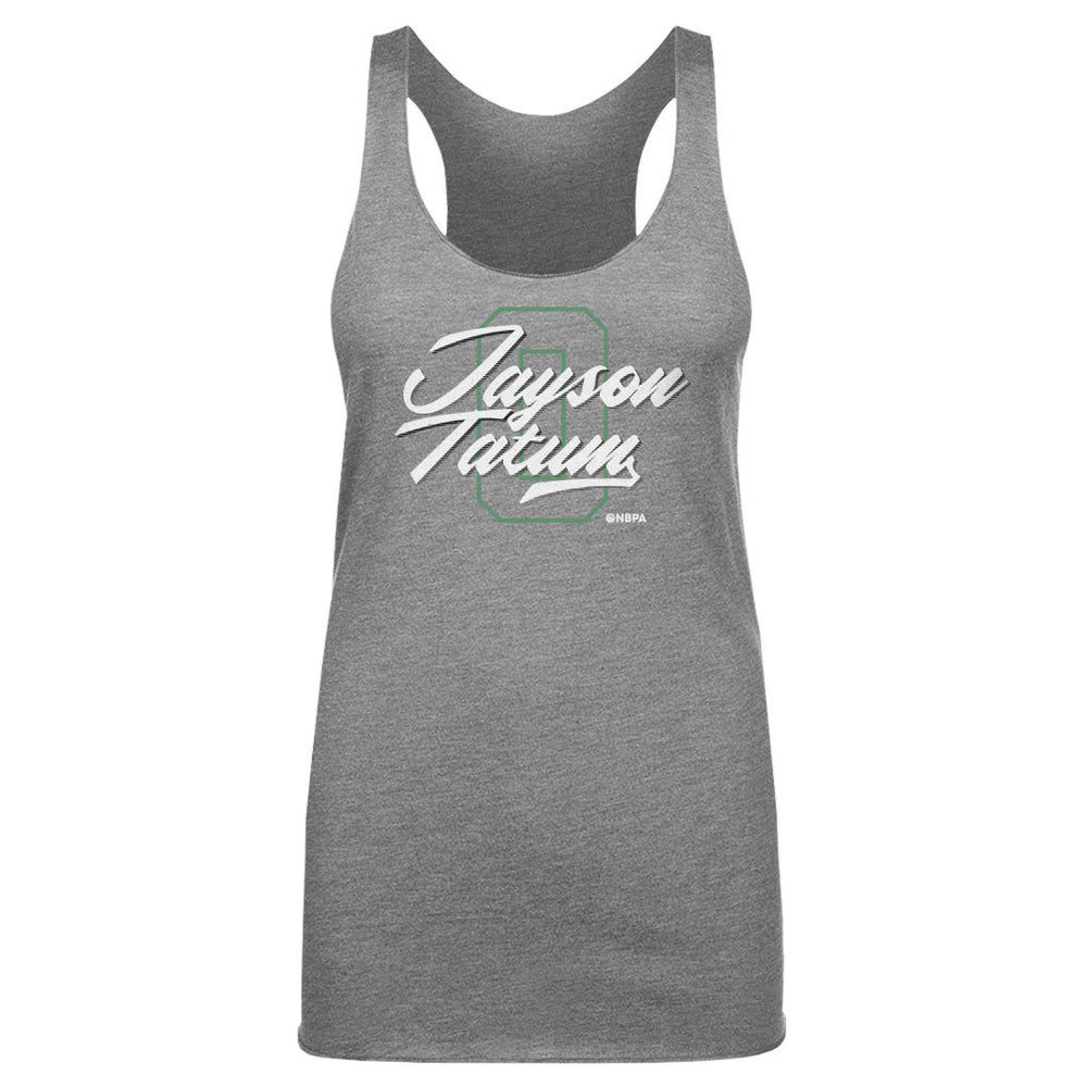 Jayson Tatum Boston Number Script WHT (ONLINE ORDER ONLY)