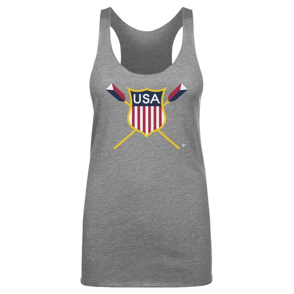USRowing Emblem WHT (ONLINE ORDER ONLY)