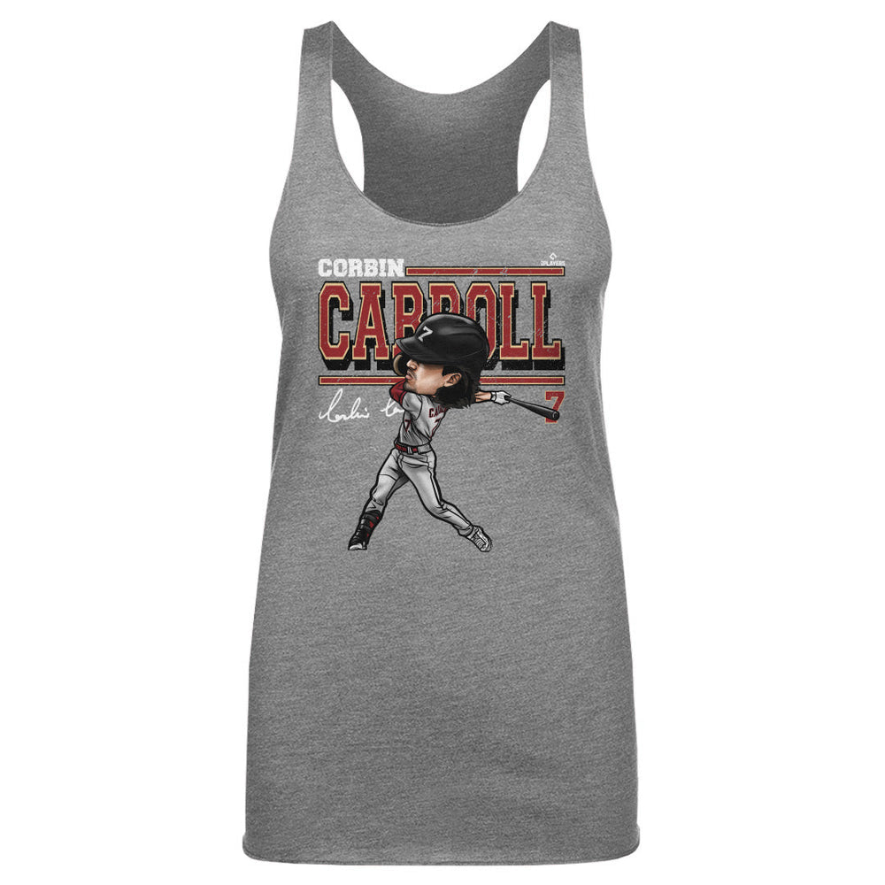 Corbin Carroll Arizona Cartoon WHT (ONLINE ORDER ONLY)