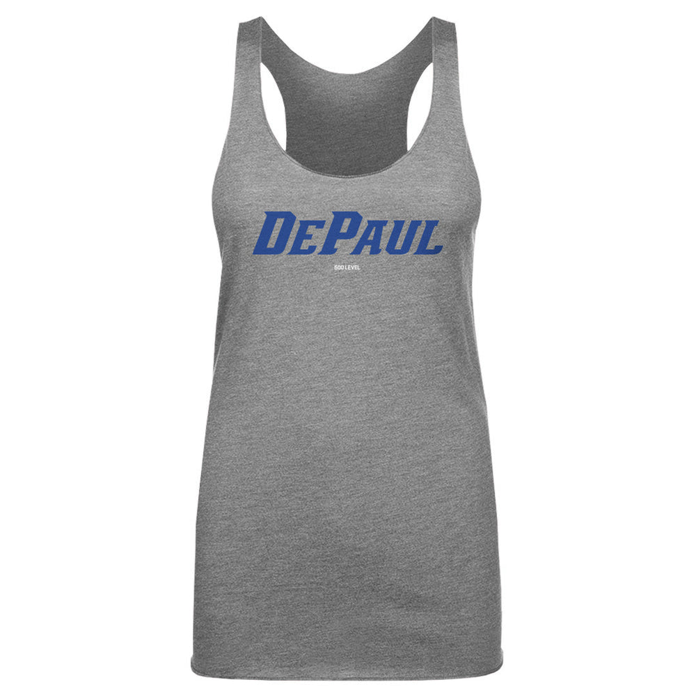 DePaul Blue Demons Wordmark Royal WHT (ONLINE ORDER ONLY)