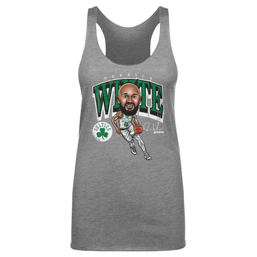 Derrick White Boston Celtics Cartoon WHT (ONLINE ORDER ONLY)