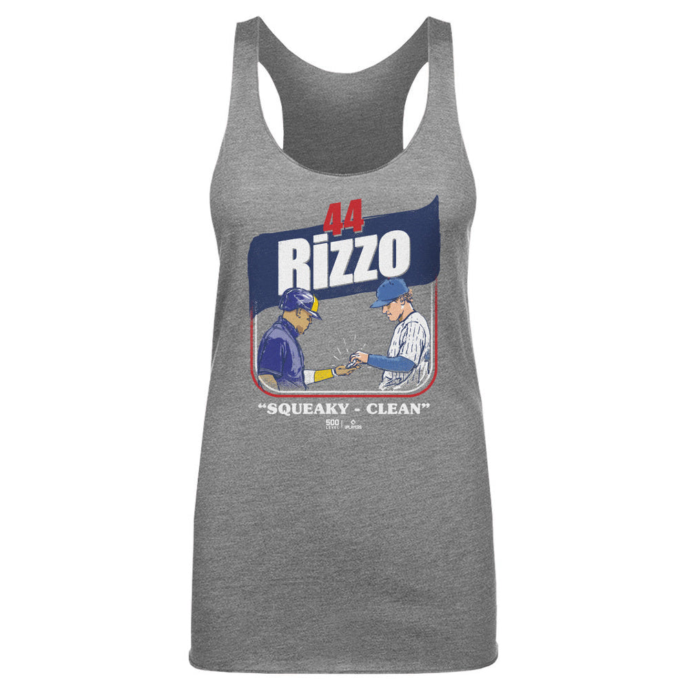 Anthony Rizzo Chicago C Squeaky-Clean WHT (ONLINE ORDER ONLY)
