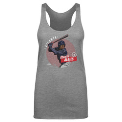 Ozzie Albies Atlanta Dots WHT (ONLINE ORDER ONLY)