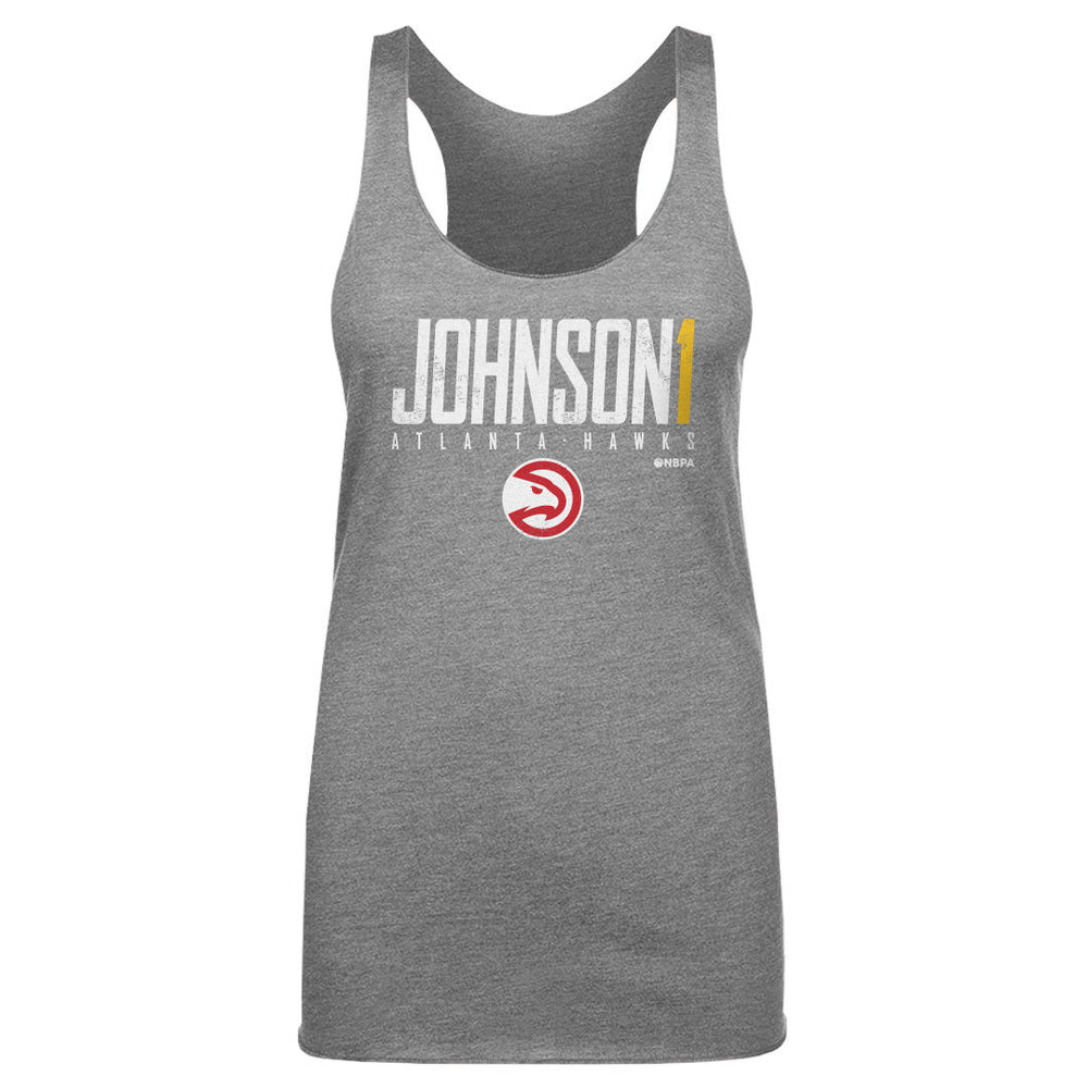 Jalen Johnson Atlanta Hawks Elite WHT (ONLINE ORDER ONLY)