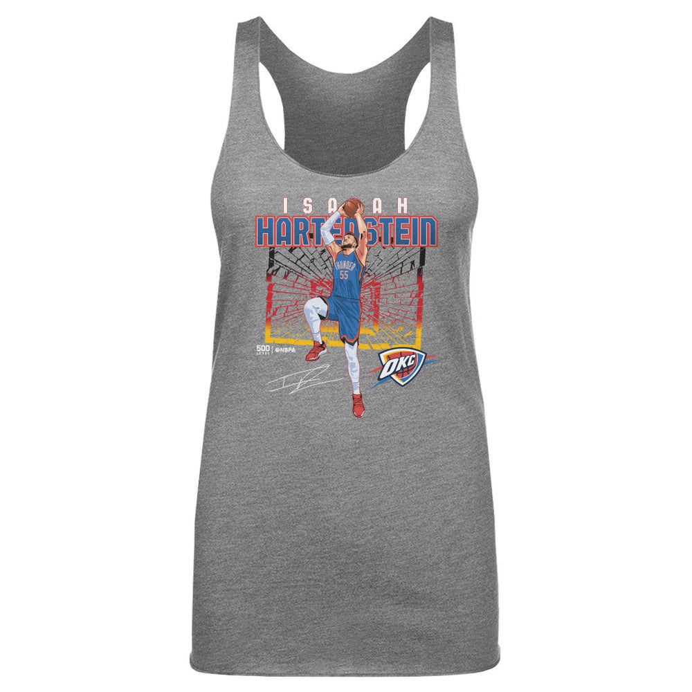 Isaiah Hartenstein Oklahoma City Thunder Shattered Flag WHT (ONLINE ORDER ONLY)