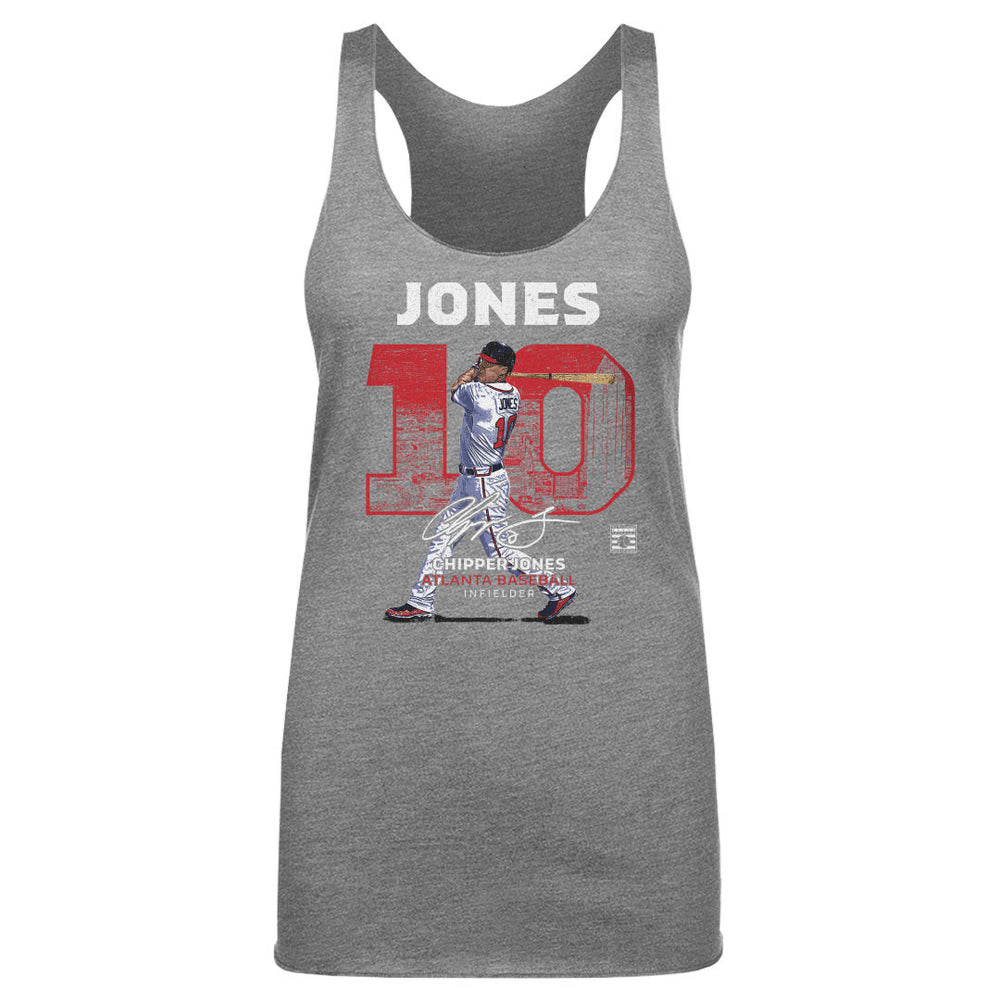 Chipper Jones Atlanta Throwback WHT (ONLINE ORDER ONLY)