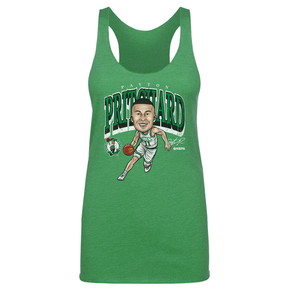 Payton Pritchard Boston Celtics Cartoon WHT (ONLINE ORDER ONLY)