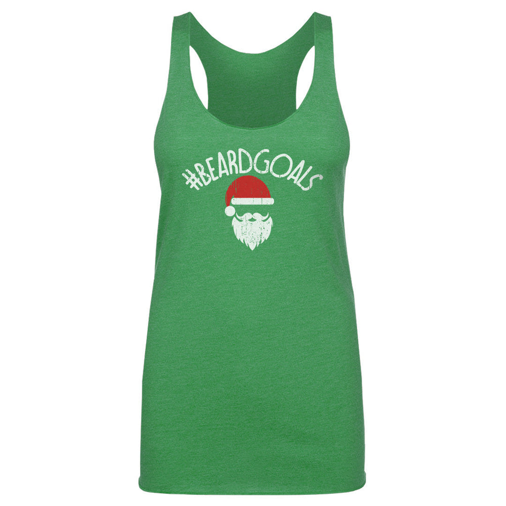 Christmas Santa Beard Goals WHT (ONLINE ORDER ONLY)