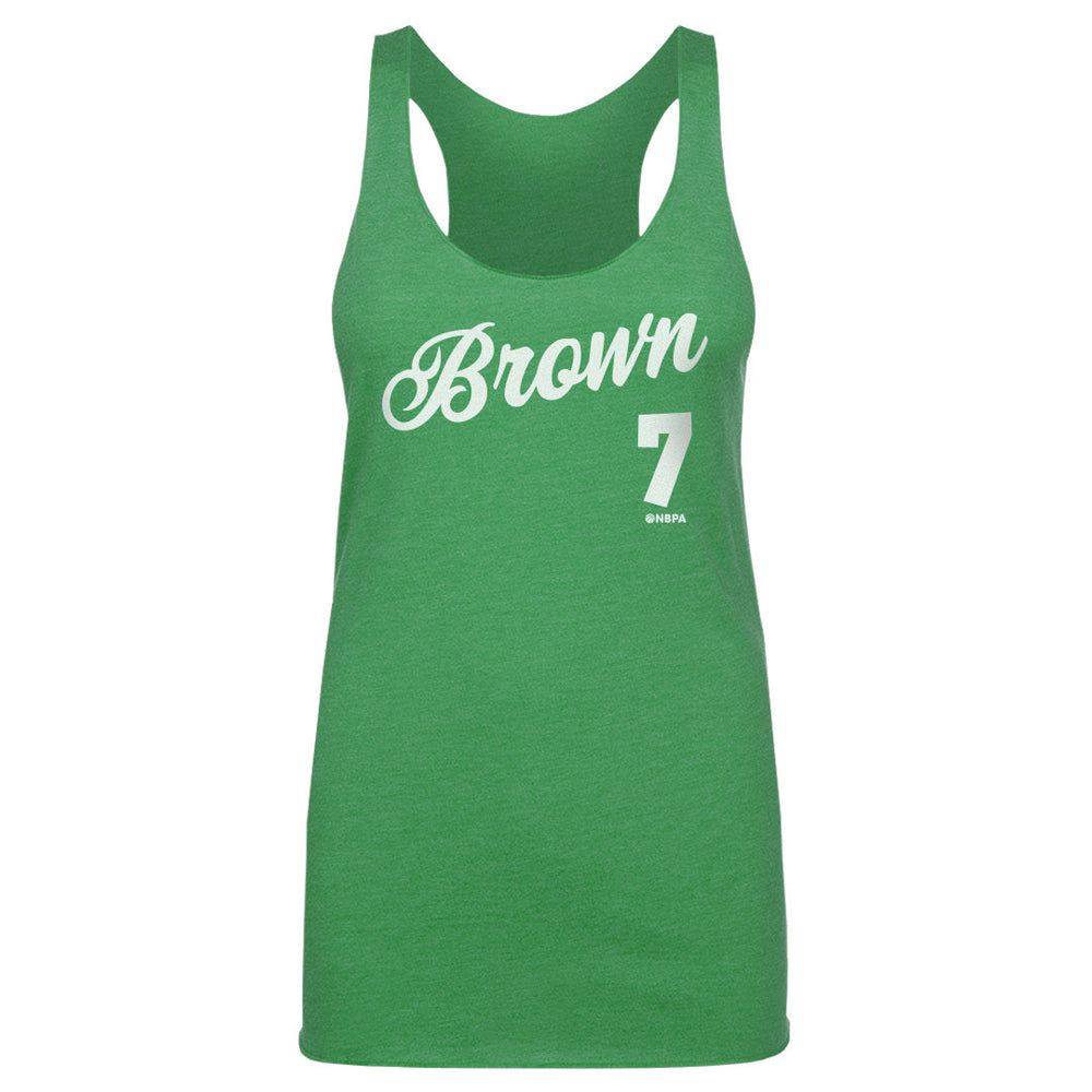 Jaylen Brown Boston Script WHT (ONLINE ORDER ONLY)