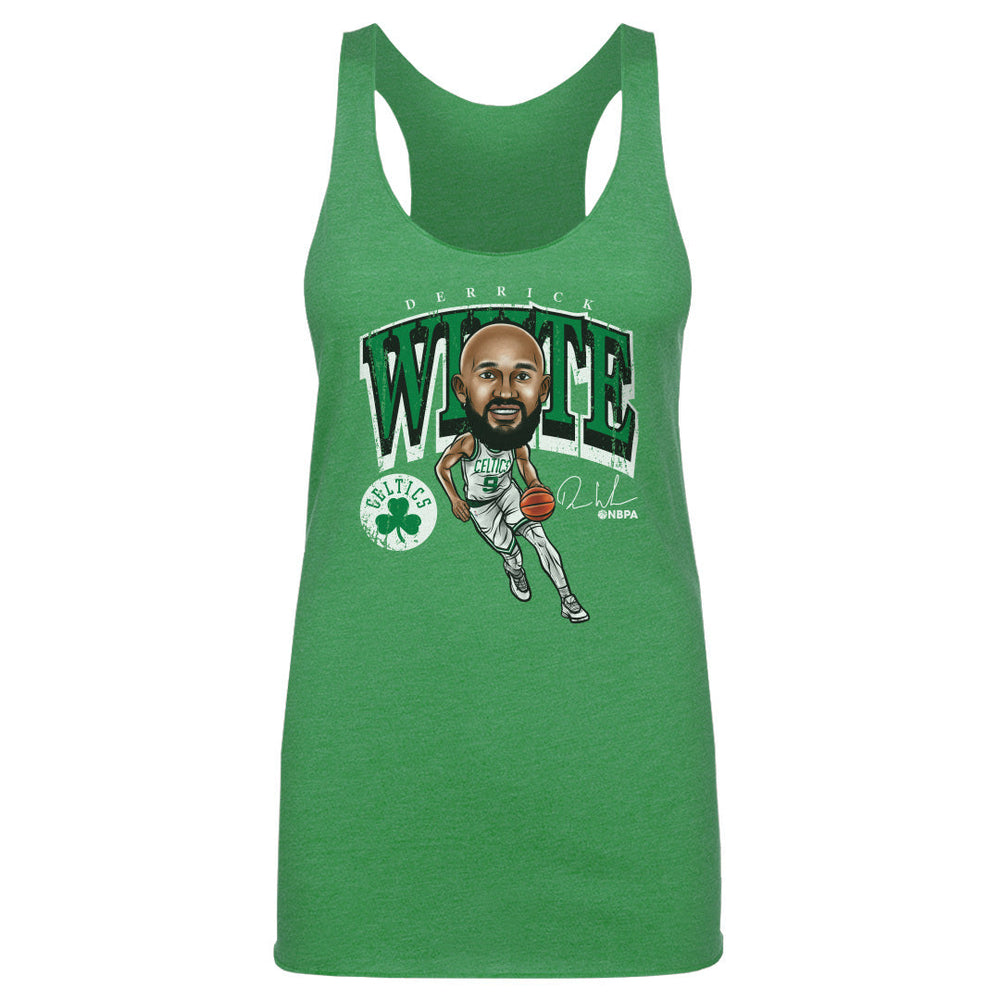 Derrick White Boston Celtics Cartoon WHT (ONLINE ORDER ONLY)