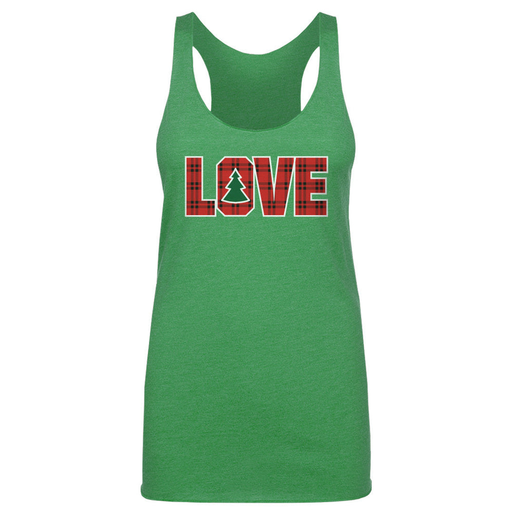 Christmas LOVE Christmas Plaid WHT (ONLINE ORDER ONLY)