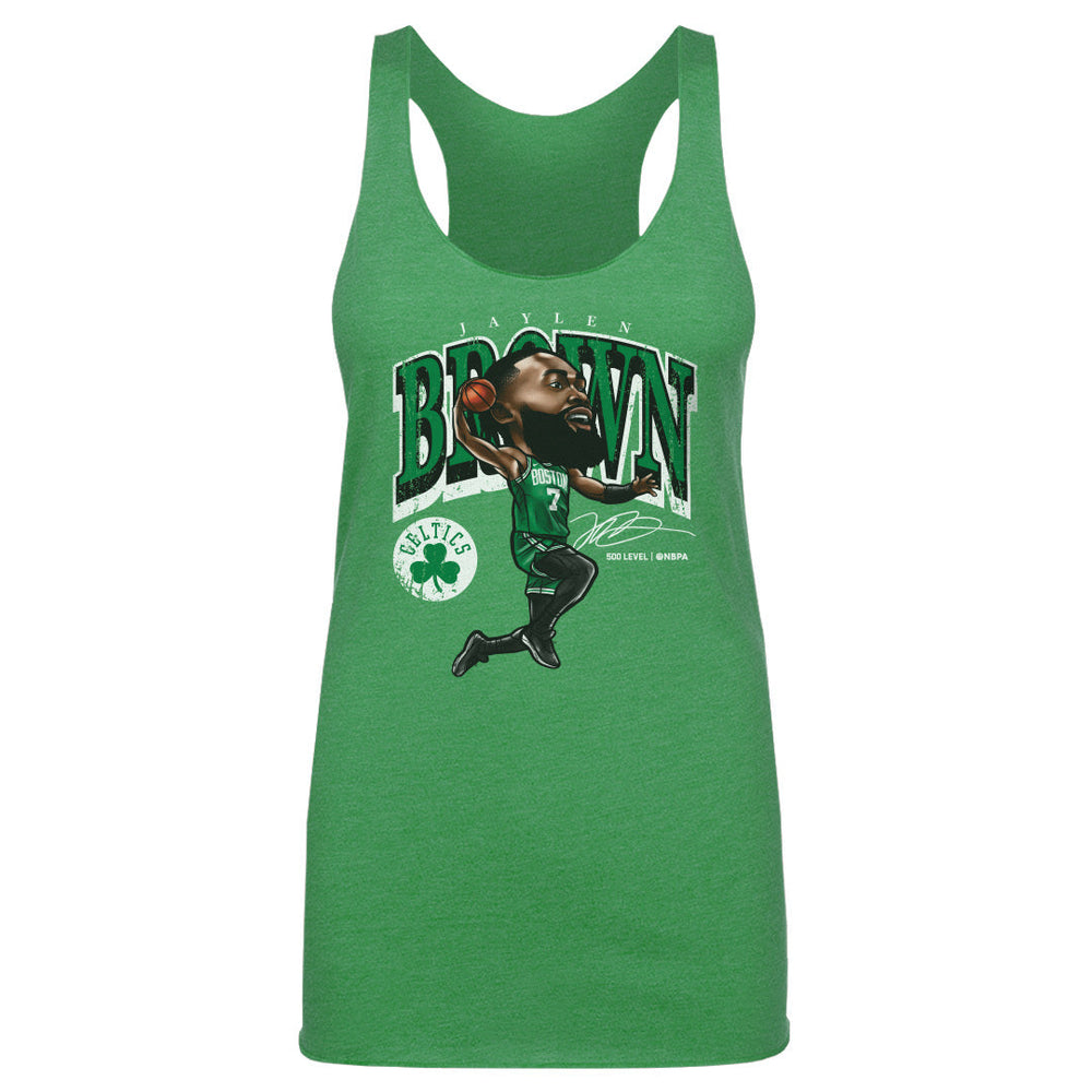 Jaylen Brown Boston Celtics Cartoon WHT (ONLINE ORDER ONLY)