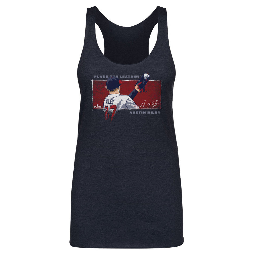 Austin Riley Atlanta Flash The Leather WHT (ONLINE ORDER ONLY)