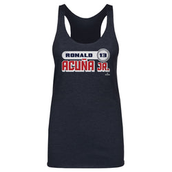 Ronald Acuna Jr. Retro Font WHT (ONLINE ORDER ONLY)