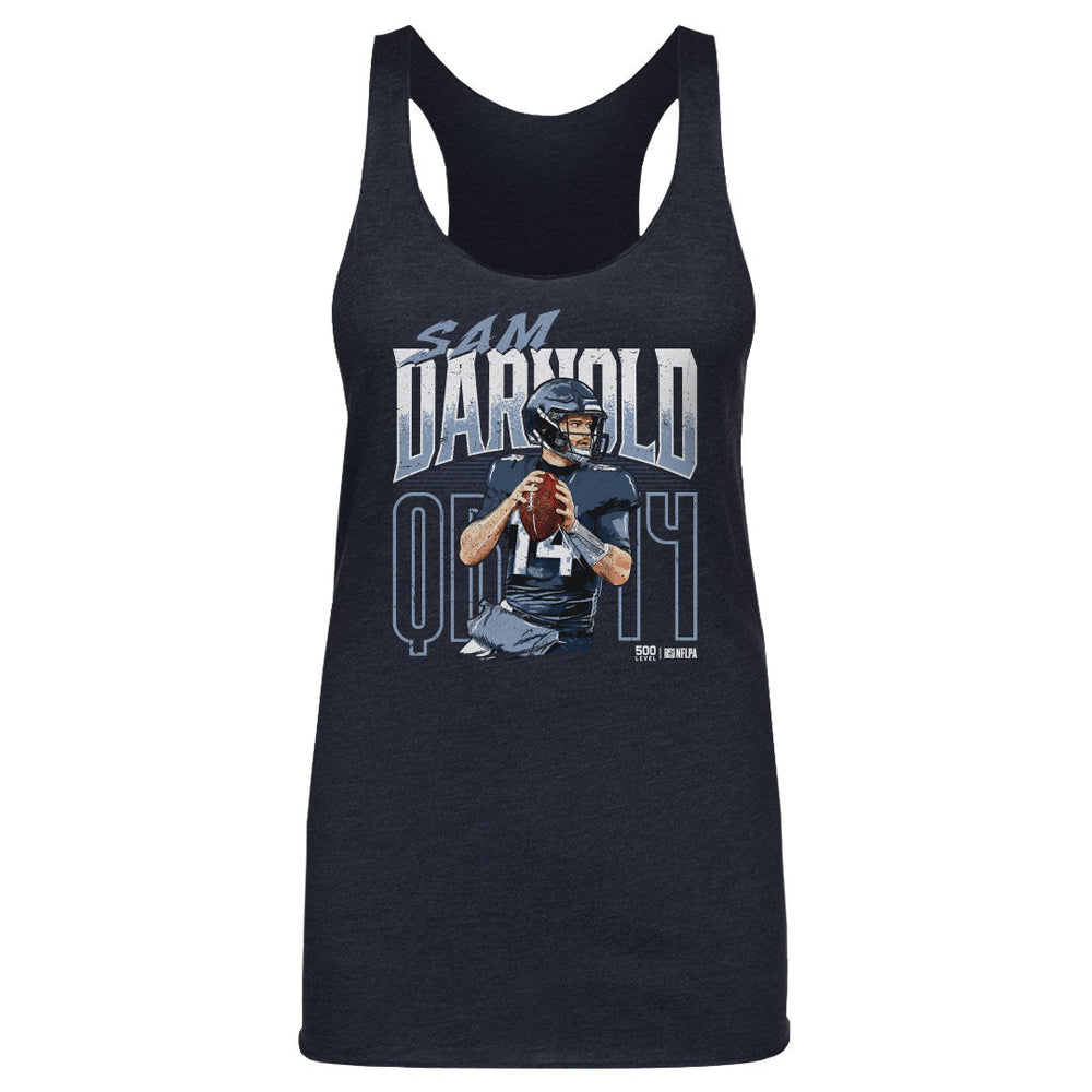 Sam Darnold Seattle Player Name WHT (ONLINE ORDER ONLY)