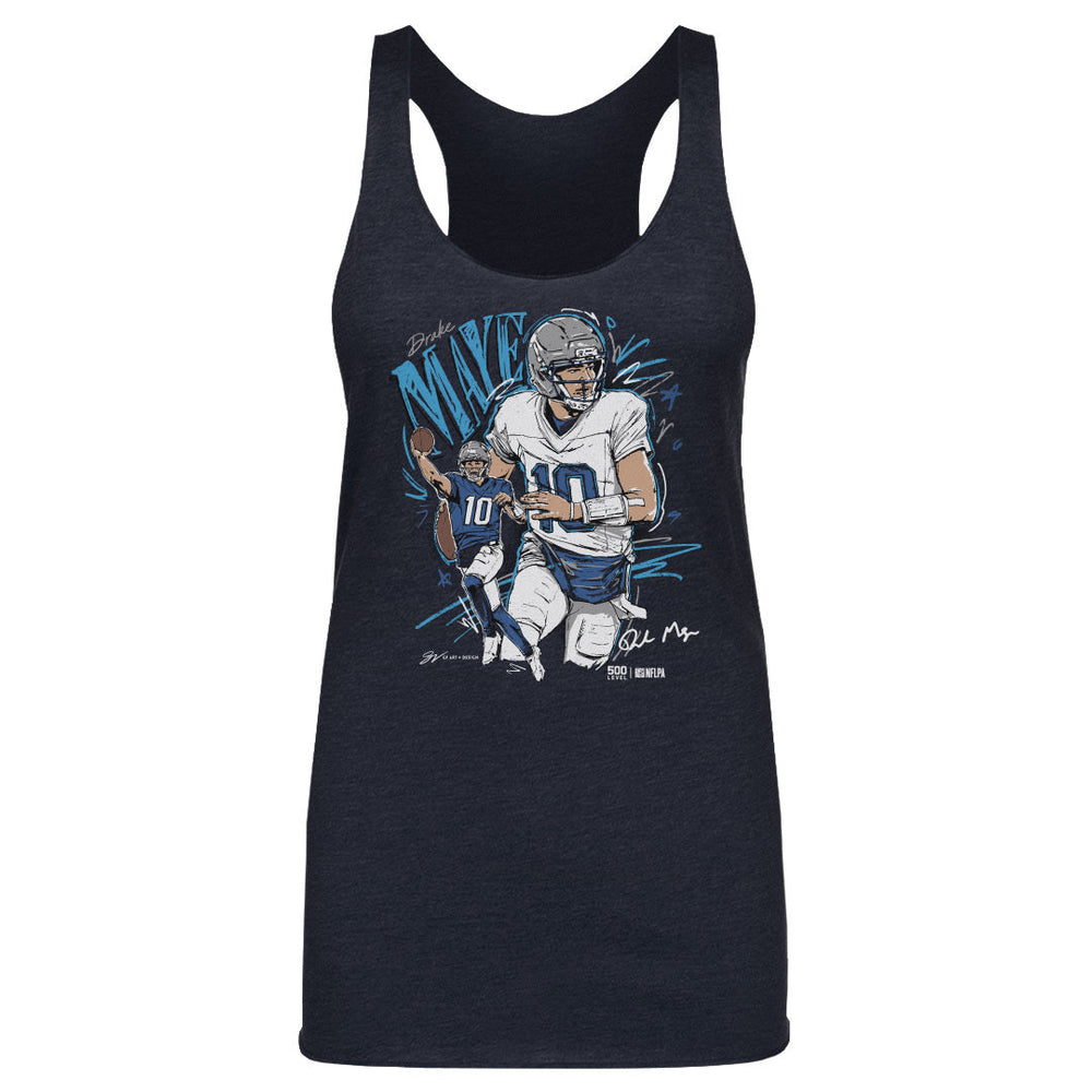 Drake Maye New England Scribble WHT (ONLINE ORDER ONLY)
