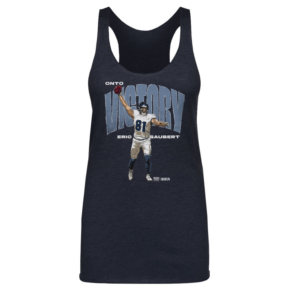 Eric Saubert Seattle Victory Pose WHT (ONLINE ORDER ONLY)
