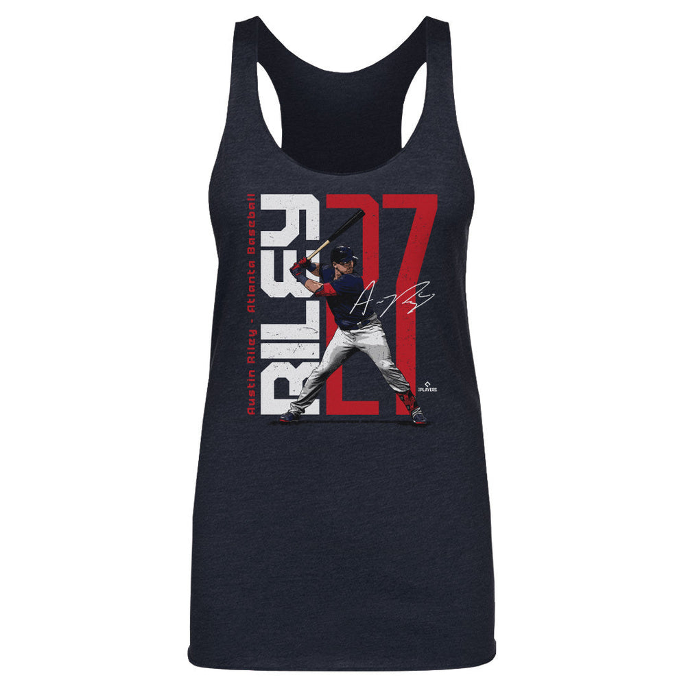 Austin Riley Atlanta Stretch WHT (ONLINE ORDER ONLY)