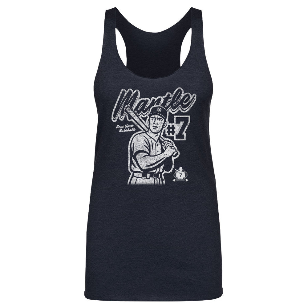 Mickey Mantle New York Y Retro WHT (ONLINE ORDER ONLY)