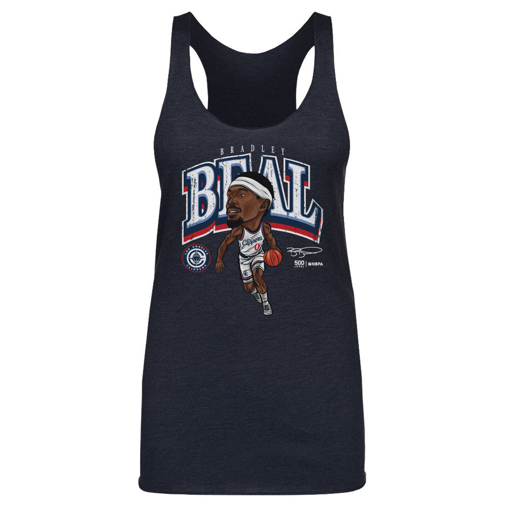 Bradley Beal Los Angeles Clippers Cartoon WHT (ONLINE ORDER ONLY)