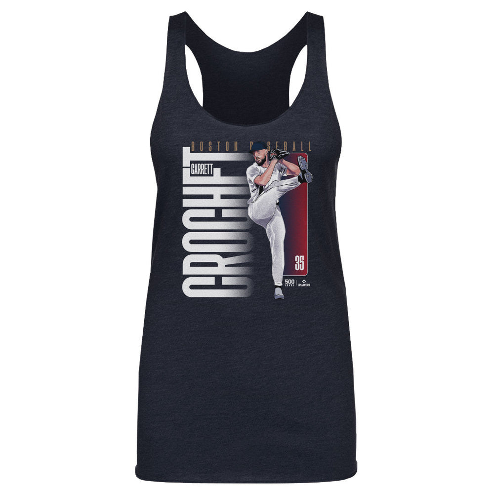 Garrett Crochet Boston Vertical Name WHT (ONLINE ORDER ONLY)