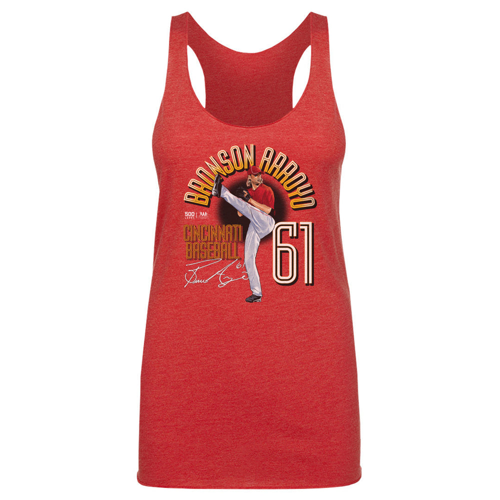 Bronson Arroyo Cincinnati Name Arc WHT (ONLINE ORDER ONLY)