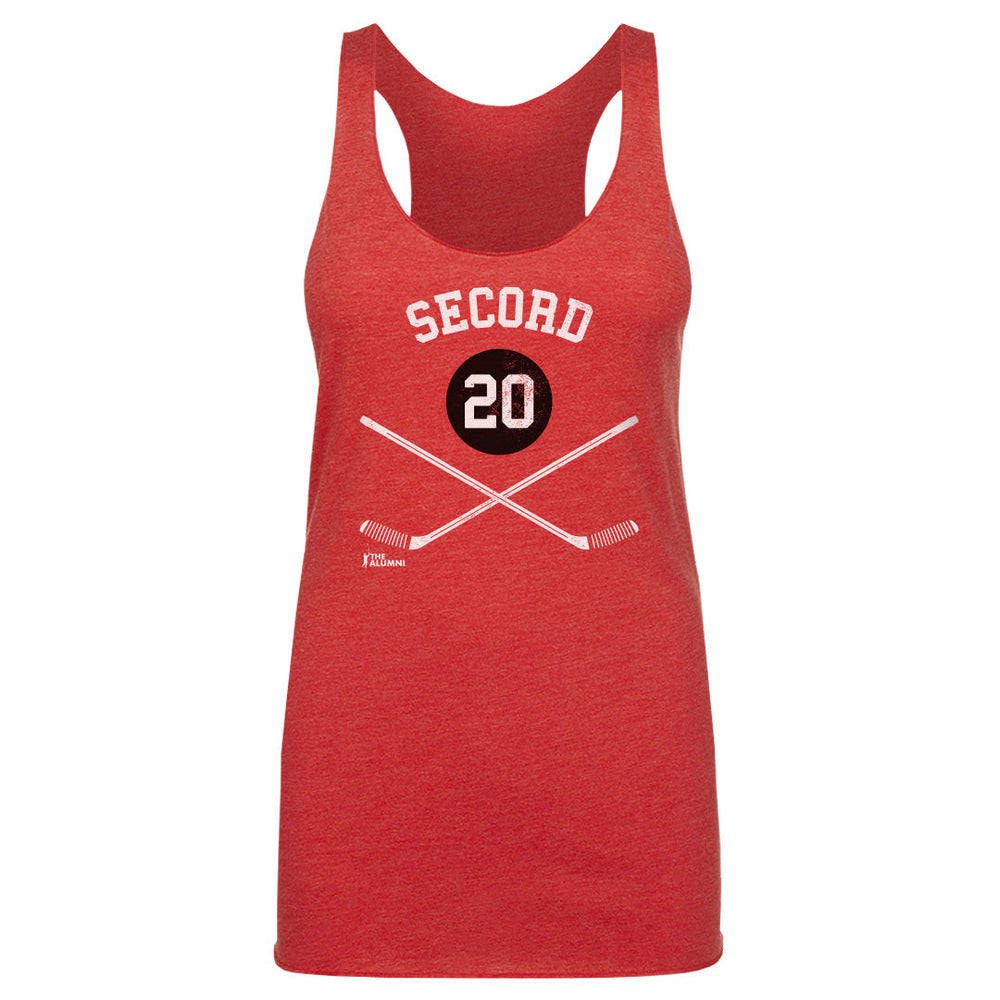 Alan Secord Chicago 20 Sticks WHT
