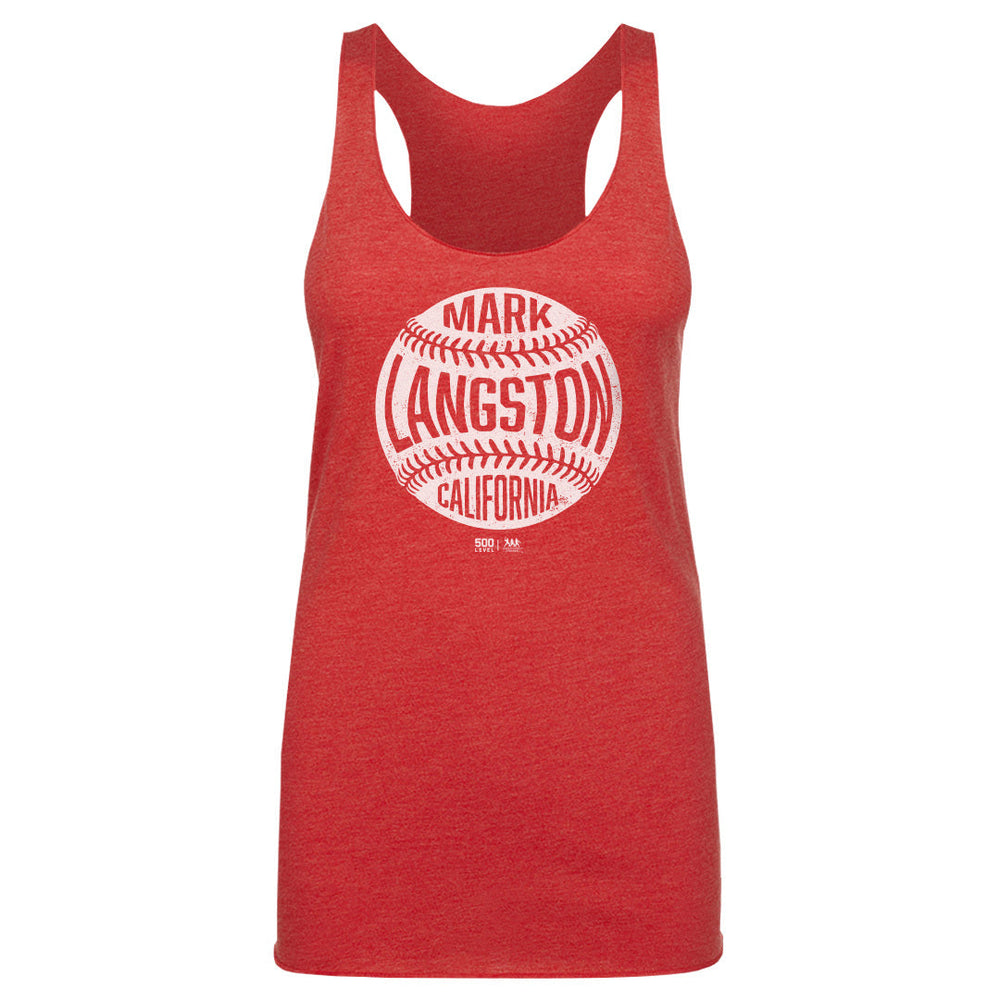 Mark Langston California Vintage Baseball WHT (ONLINE ORDER ONLY)