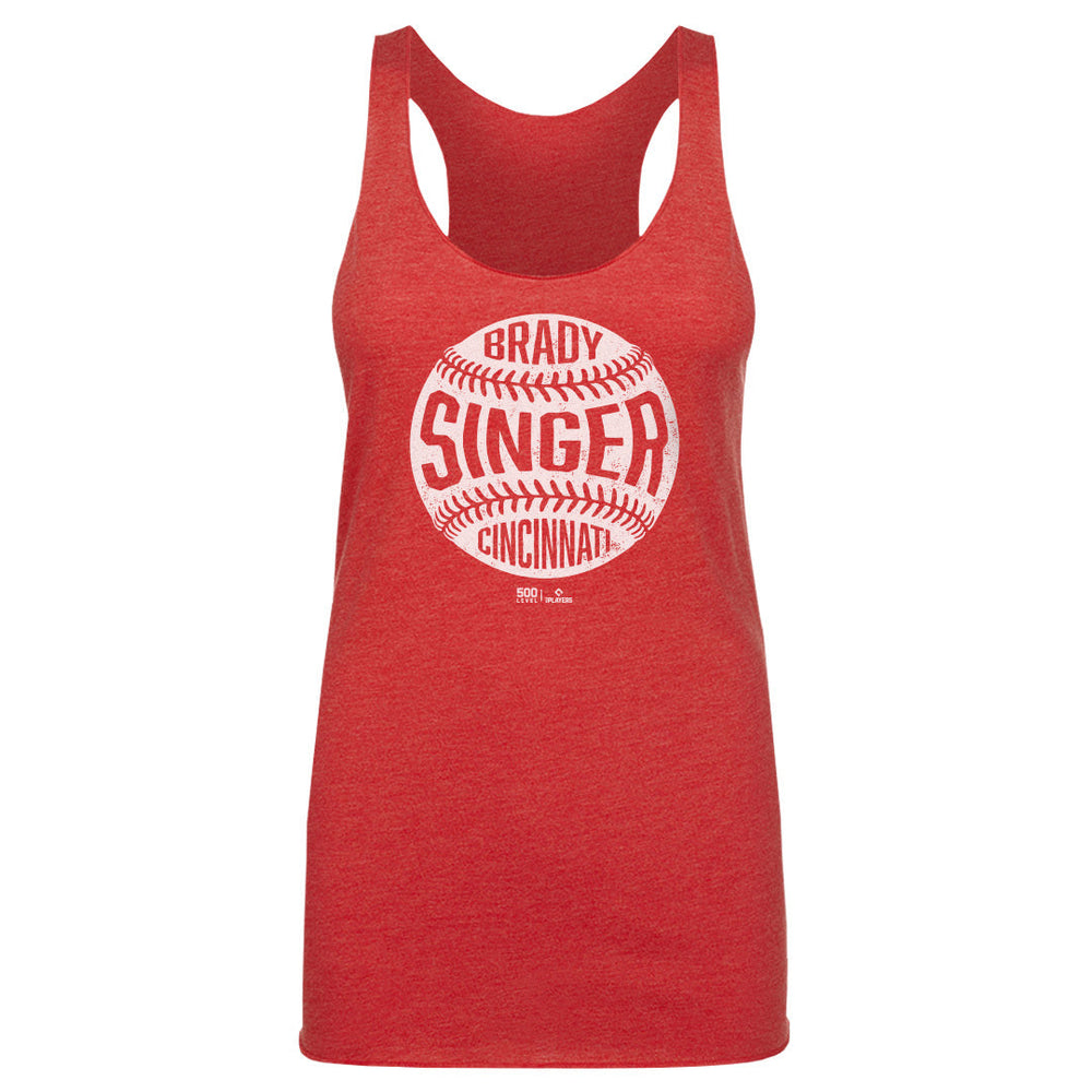 Brady Singer Cincinnati Vintage Baseball WHT (ONLINE ORDER ONLY)