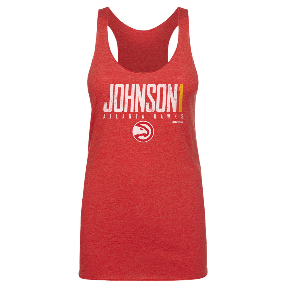 Jalen Johnson Atlanta Hawks Elite WHT (ONLINE ORDER ONLY)