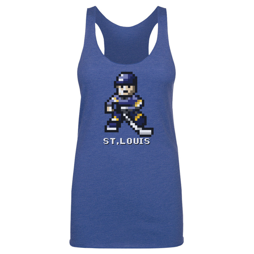 St. Louis Hockey 8-bit WHT (ONLINE ORDER ONLY)
