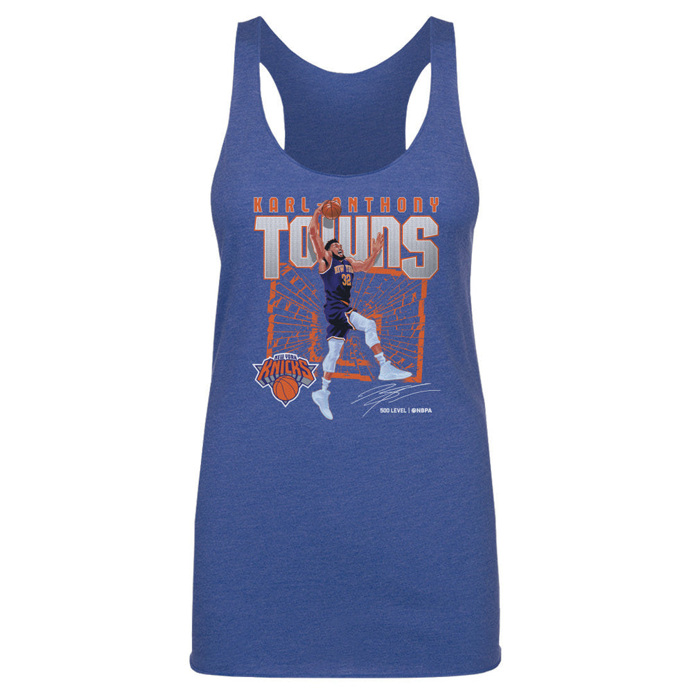 Karl-Anthony Towns New York Knicks Shattered WHT