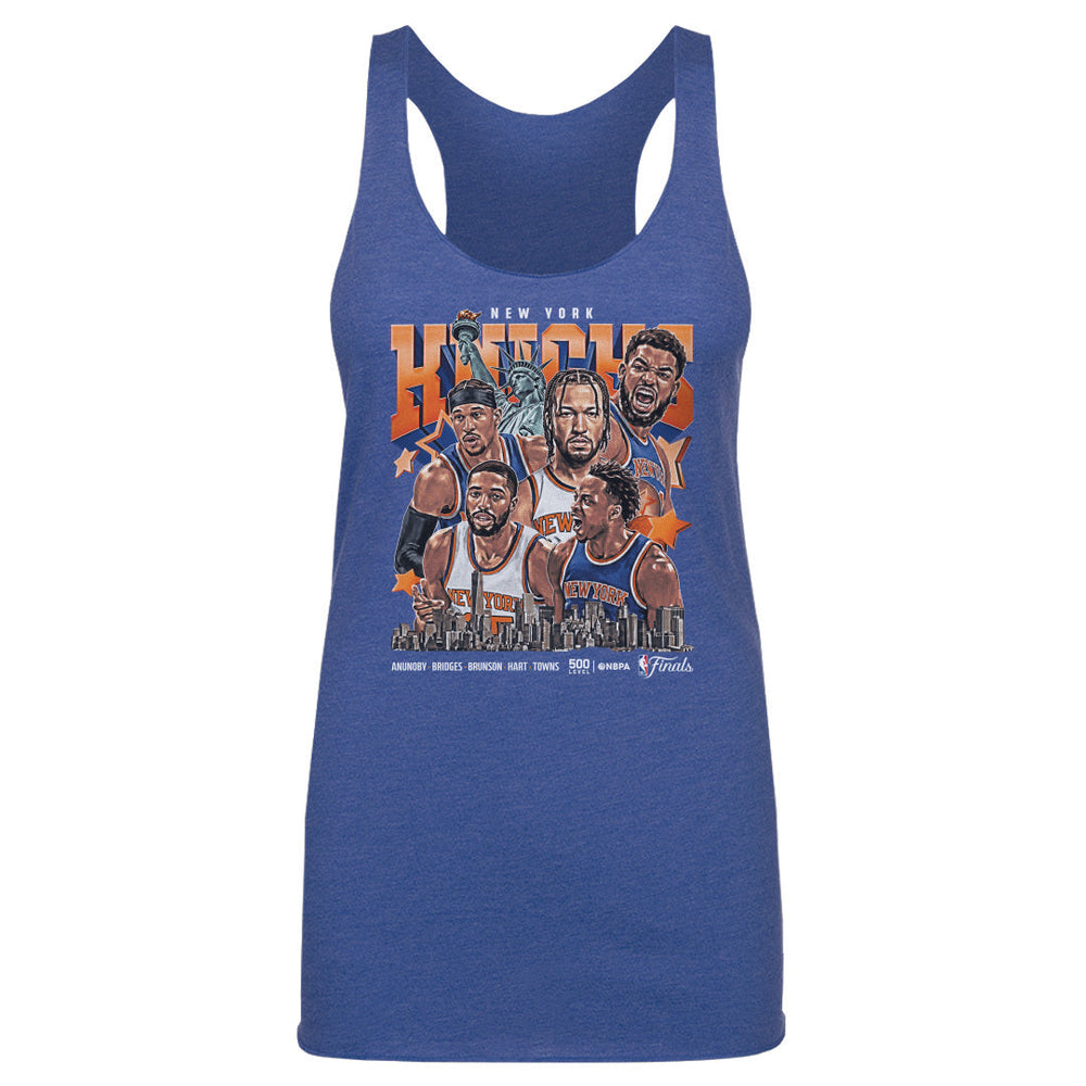 New York Knicks NBA Finals 2026 Collage WHT