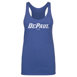 DePaul Blue Demons Wordmark White WHT (ONLINE ORDER ONLY)