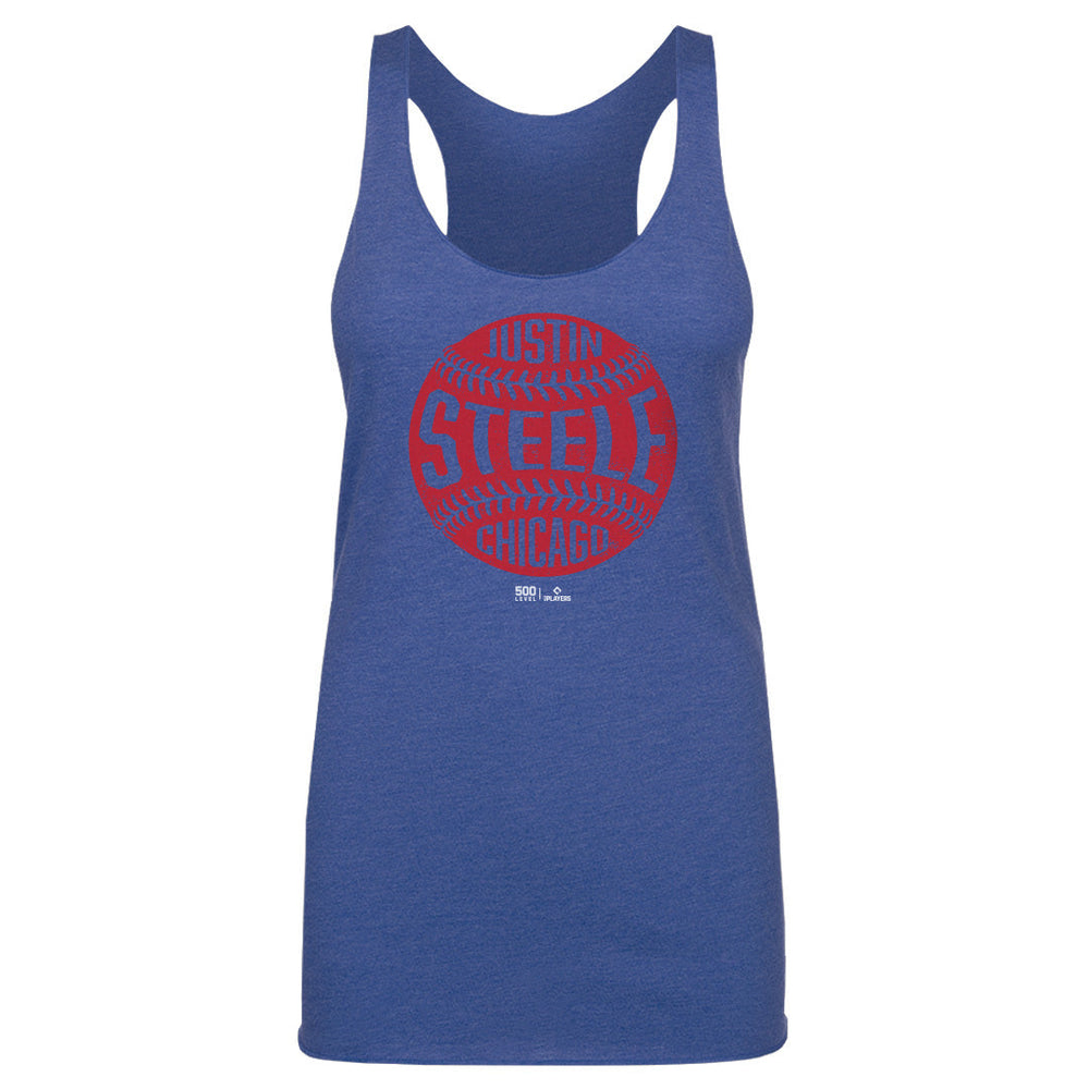 Justin Steele Chicago C Vintage Baseball WHT (ONLINE ORDER ONLY)