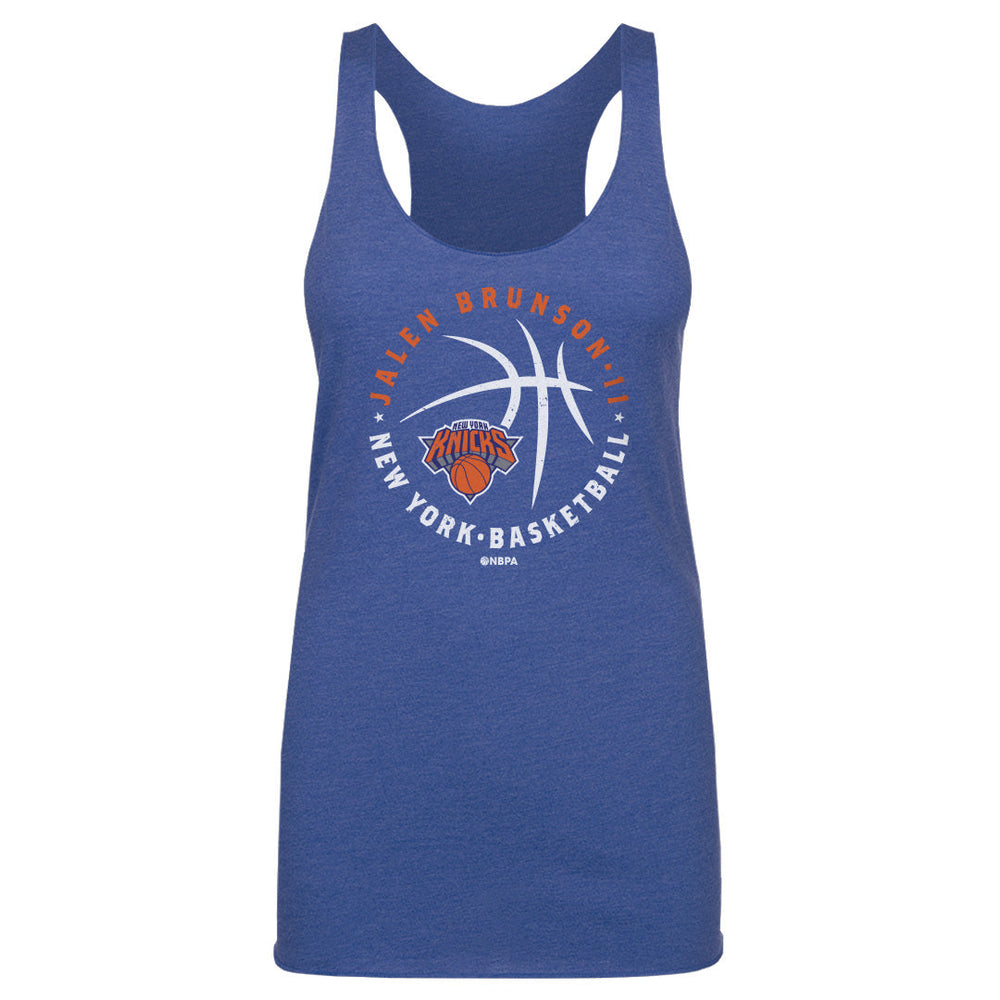 Jalen Brunson New York Knicks Player Ball WHT
