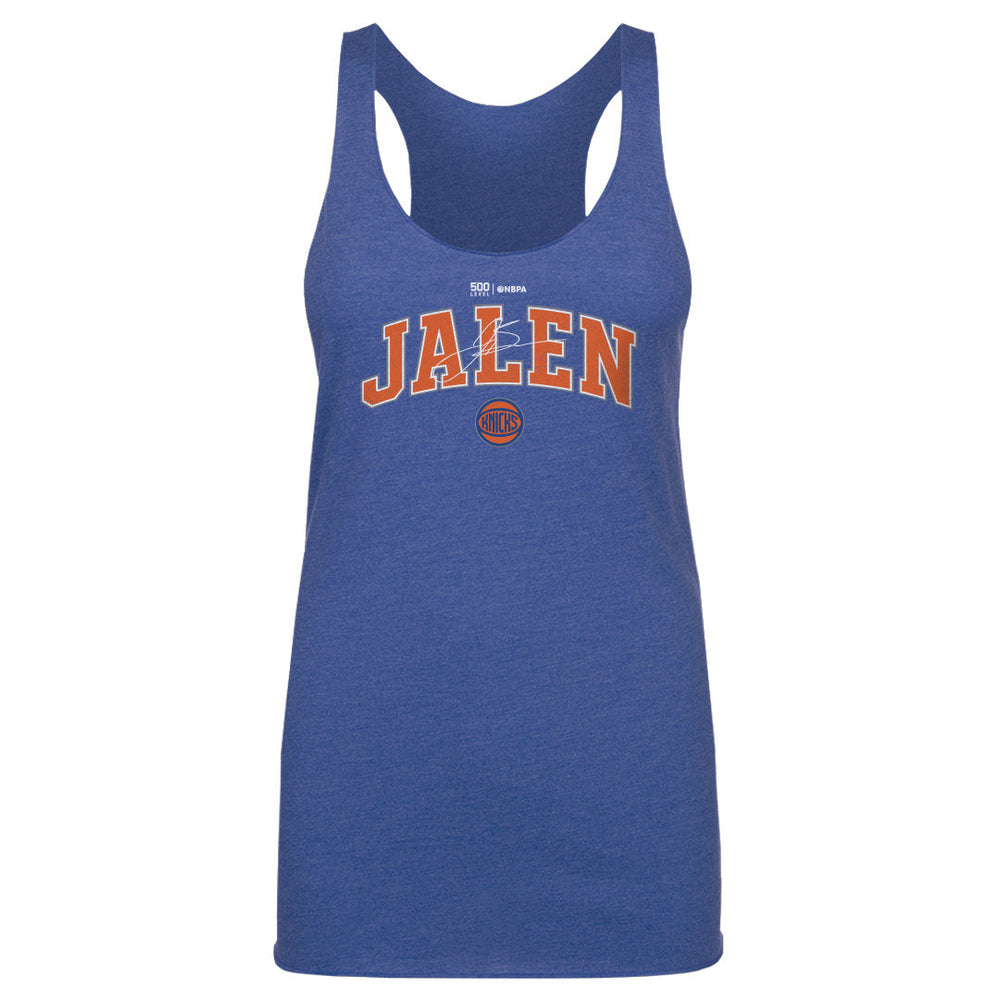 Jalen Brunson New York Knicks Team Font WHT