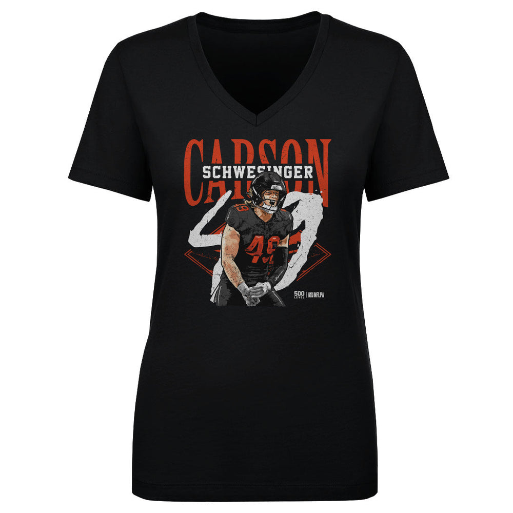 Carson Schwesinger Cleveland Player Name WHT (ONLINE ORDER ONLY)