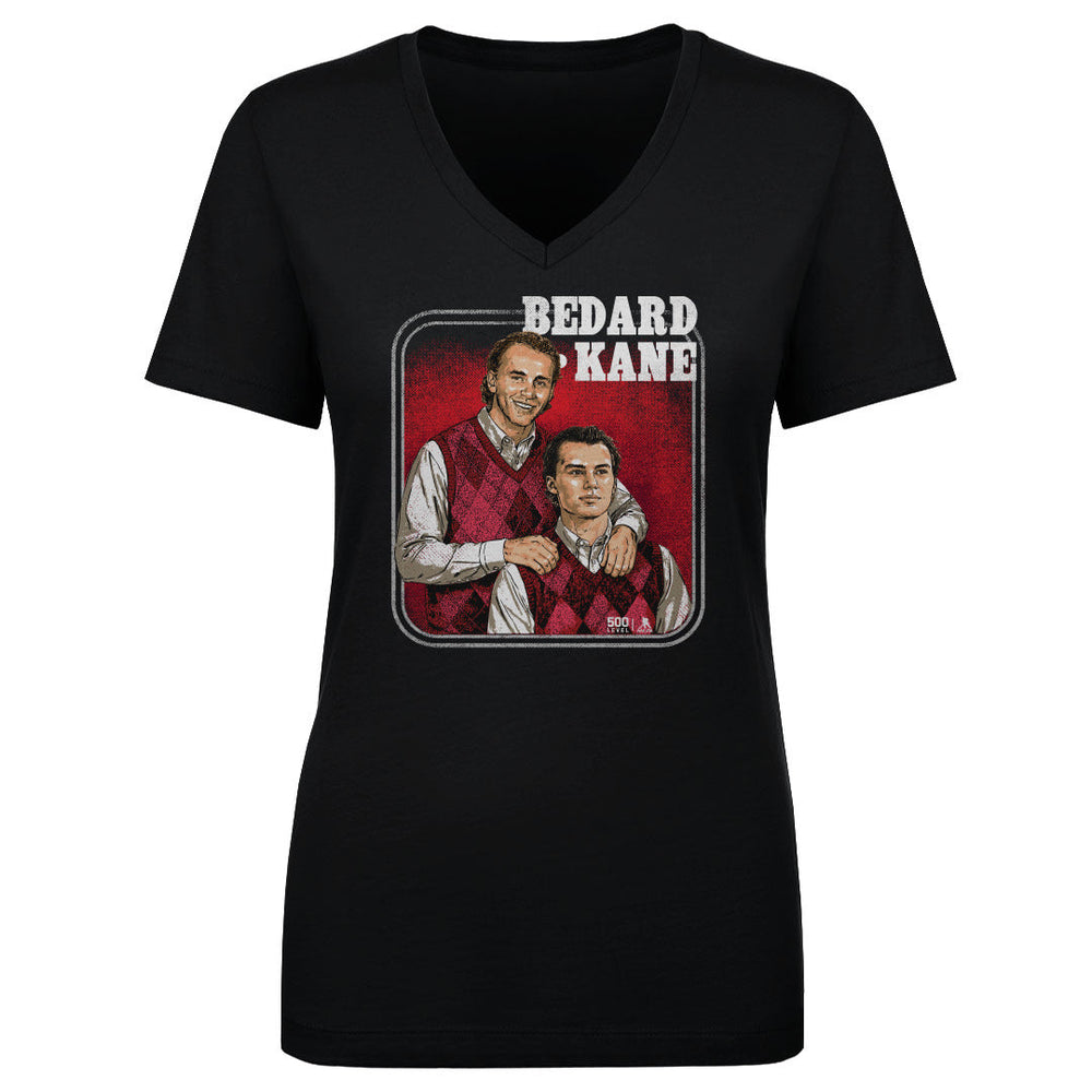Connor Bedard & Patrick Kane Chicago Step Brothers WHT