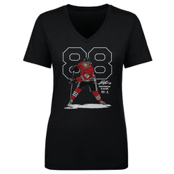 Patrick Kane Chicago Outline WHT
