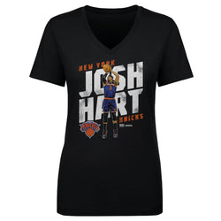 Josh Hart New York Knicks Slant WHT