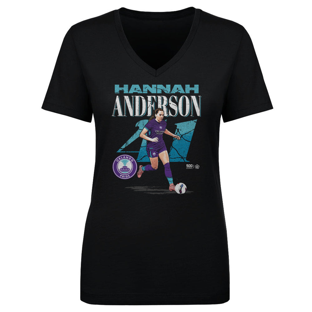 Hannah Anderson Orlando Pride Cracked Number WHT (ONLINE ORDER ONLY)