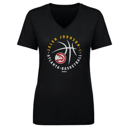 Jalen Johnson Atlanta Hawks Player Ball WHT (ONLINE ORDER ONLY)
