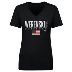 Zach Werenski Columbus USA Elite WHT (ONLINE ORDER ONLY)